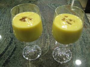 Mango Shake for Fathers Day Brunch